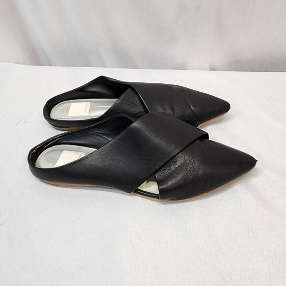Dolce Vita Camia Black Leather Mule Women’s Size 8.5 Shoes Slip-On Comfort - Picture 3 of 10